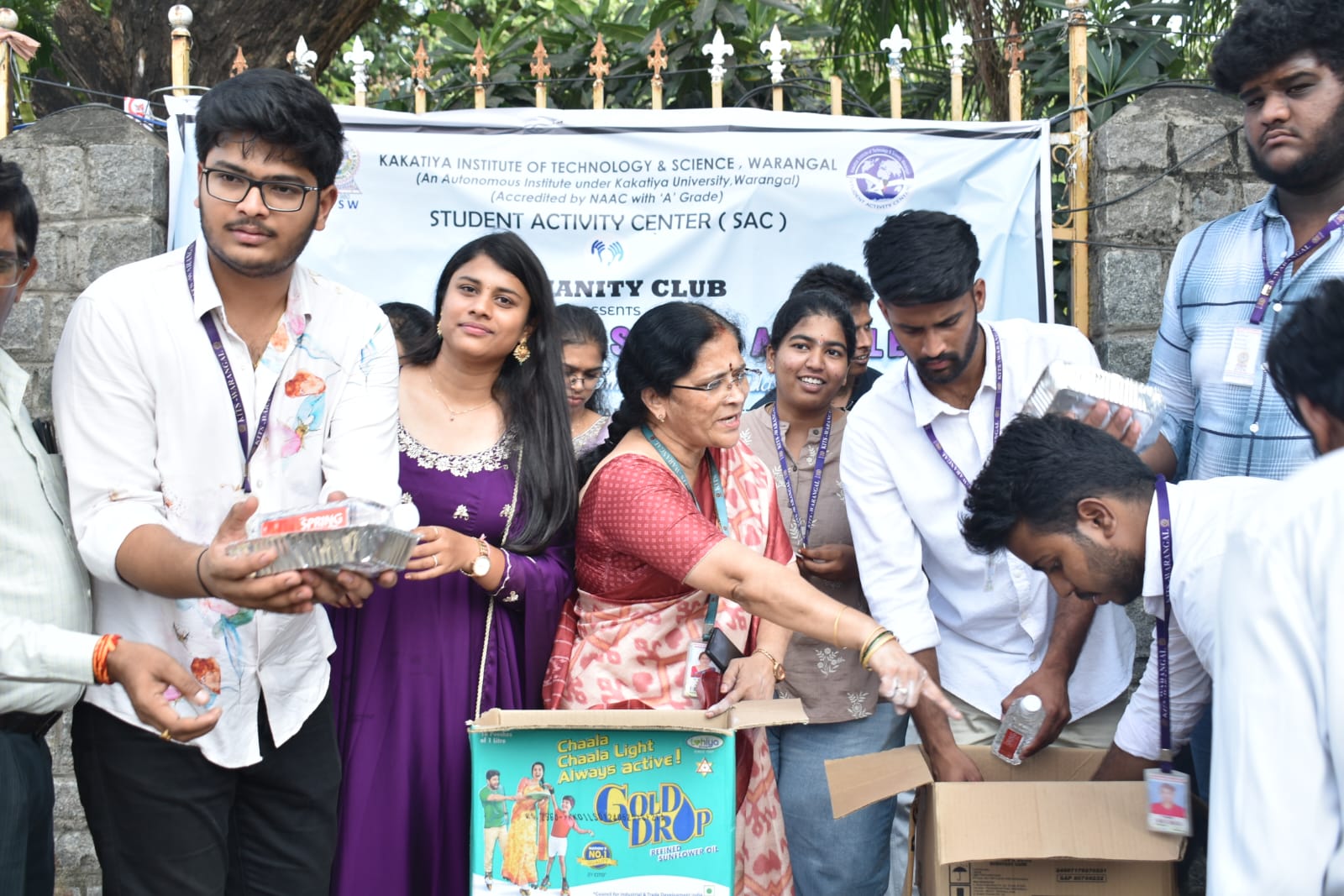 Fill a Plate, Share a Smile – Humanity Club Initiative at KITS Warangal - NEWS